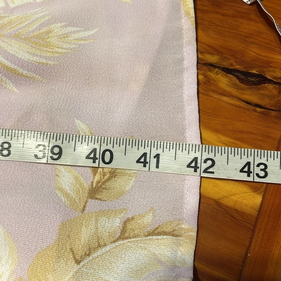 3X Forever 21 purple cream white & tan graphic print sleeveless lined mini dress - Picture 14 of 15